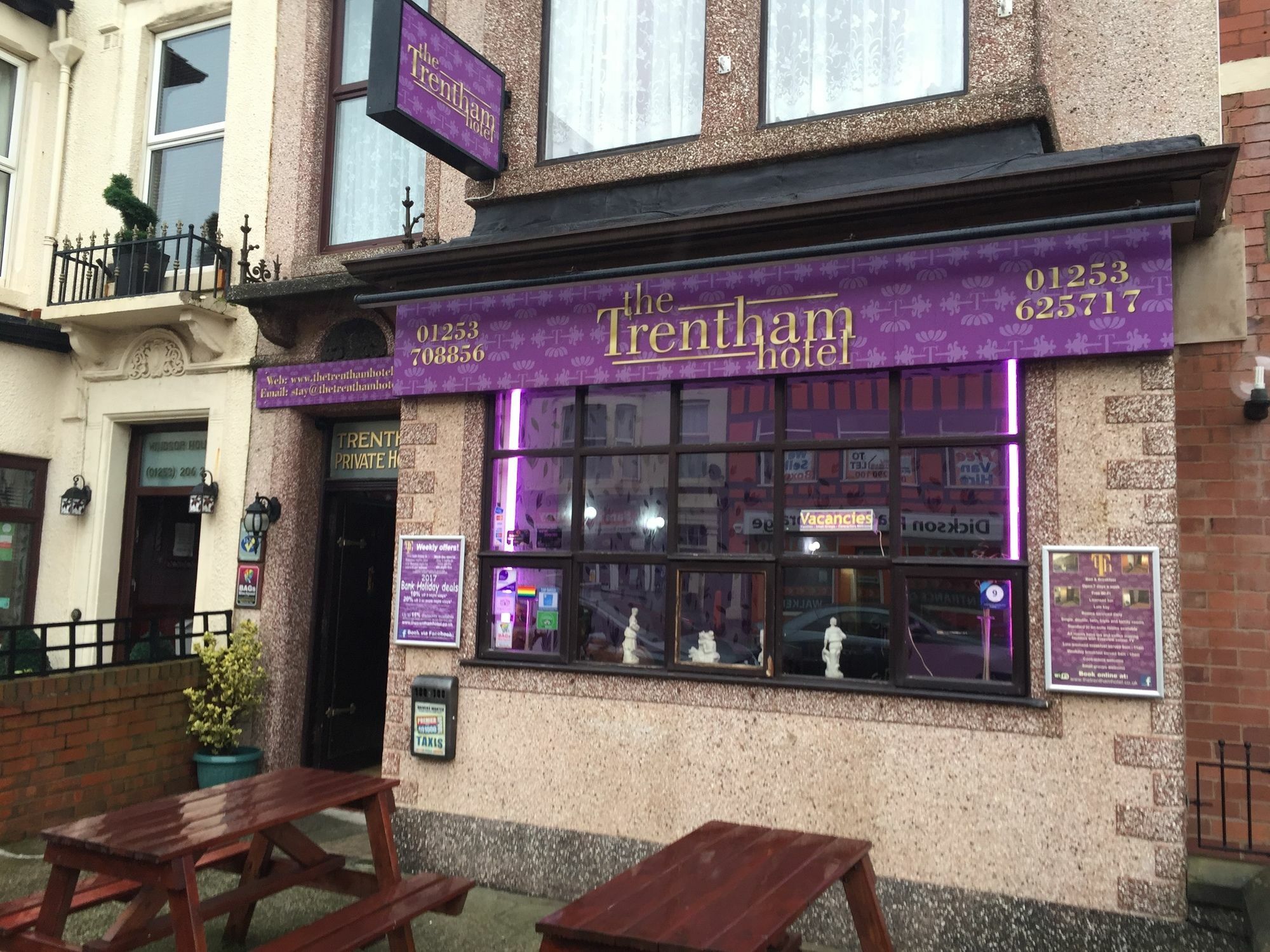 The Trentham Hotel Blackpool Dış mekan fotoğraf